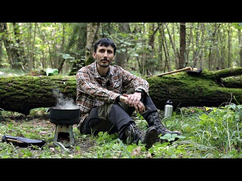 Видео: Бушкрафт, уха, нож пчак
