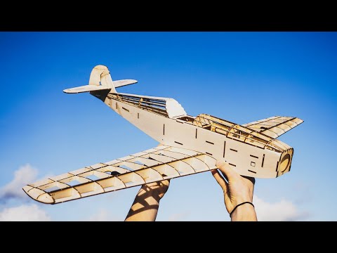 Видео: Как сделать радиоуправляемый самолет Messerschmitt BF109 из бальзы