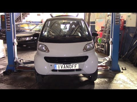 Видео: Smart  160910/B01 замена масла, модификация поддона, замена свечей зажигания