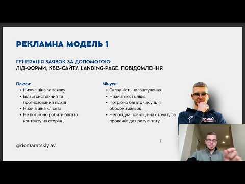 Видео: УРОК 5. Тема: Аудиторія та плейсменти. Рекламна воронка