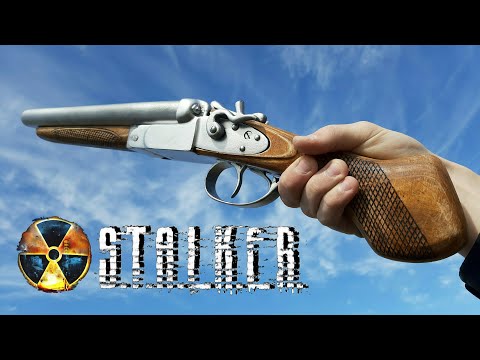 Видео: Как сделать из дерева ОБРЕЗ ДВУСТВОЛКИ из СТАЛКЕР своими руками!