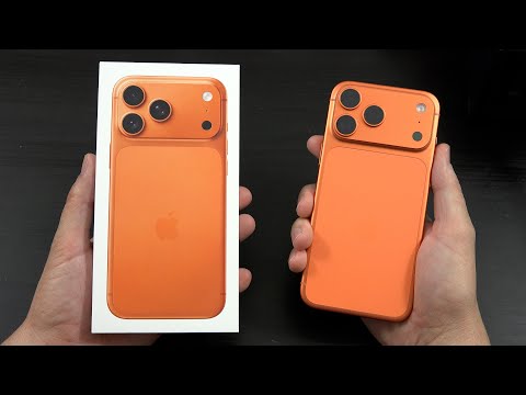 Видео: Распаковка iPhone 17 Pro Max 1 ТБ в цвете «Космический оранжевый»! (VERIZON)