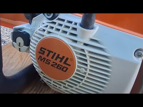 Видео: Отзыв и обзор моей бензопилы Stihl MS 260