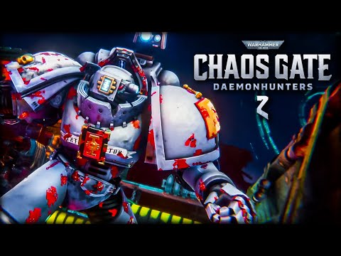 Видео: Заражение ХаоСОМ - Warhammer 40,000: Chaos Gate - Daemonhunters Эпизод 2