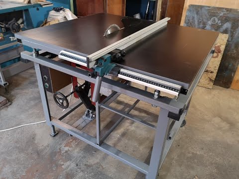 Видео: ЦИРКУЛЯРНЫЙ СТАНОК  С ПОДЕМНЫМ МЕХАНИЗМОМ *ЛИФТОМ* . ФИНАЛ *ЧАСТЬ 5*