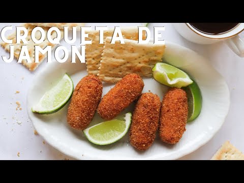 Видео: Крокеты из ветчины | Крокеты из ветчины по-кубински | Anitas Delights