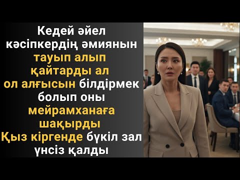 Видео: Кедей әйел кәсіпкердің әмиянын тауып алып қайтарды ал ол алғысын білдірмек болып оны мейрамханаға