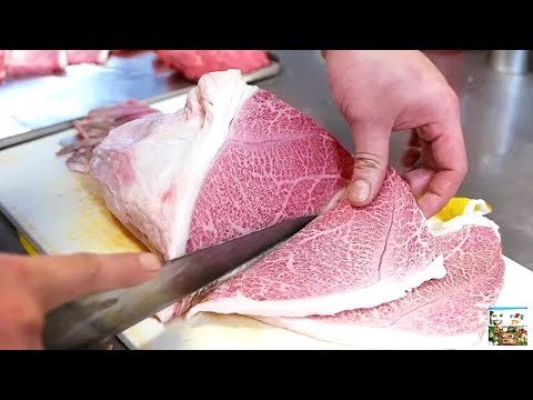 Видео: ВЫСОЧАЙШЕЕ Качество ЯПОНСКОГО Блюда из ГОВЯДИНЫ Вагю - ТЕППАНЬЯКИ / Wagyu BEEF - TEPPANYAKI...