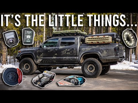 Видео: TACOMA MODS — 283-й раунд обновлений для моей Toyota Tacoma TRD OR Overland Build 2016 года