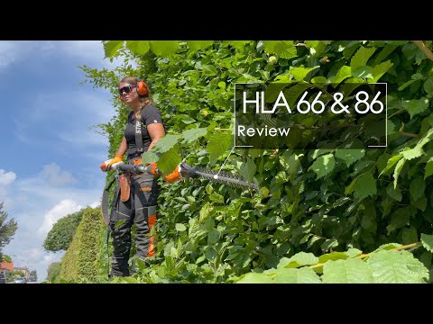 Видео: Обзор кусторезов STIHL HLA 66 и HLA 86 с большим вылетом