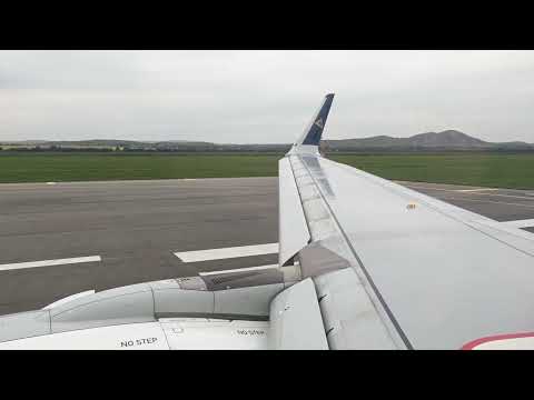 Видео: Взлёт из Усть-Каменогорска. А320neo Air Astana. В разрешении 4K.