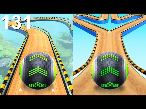 Видео: Скоростной забег Going Balls, забавные фейлы на всех уровнях, сложные уровни для Android и iOS 131