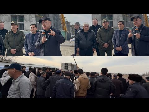 Видео: Тошкент вилоят Хокими Паркент туманига бориб Халк билан очик гаплашди! тулик видео!