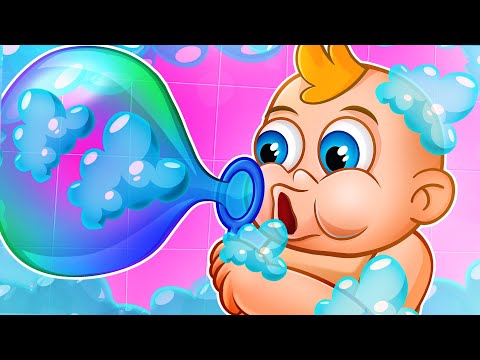 Видео: Пузыри & Инструменты Веселая вечеринка! 🎉❤️ | Еще детские песни и музыка для детей