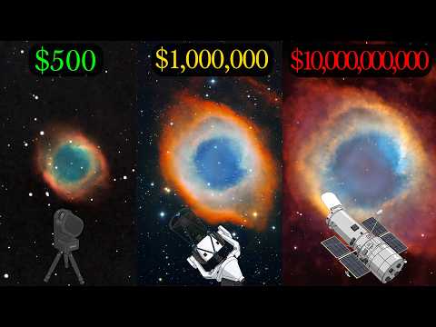 Видео: Как выглядит ОКО БОГА через телескоп стоимостью 500, 1 млн и 1 млрд долларов – 42 чуда (эпизод 3)