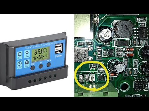 Видео: Контроллер заряда солнечной батареи KW1230 ШИМ 12/24В 30А (w88-c)