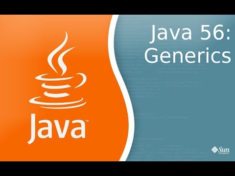 Видео: Урок по Java 56: Generics - обобщения