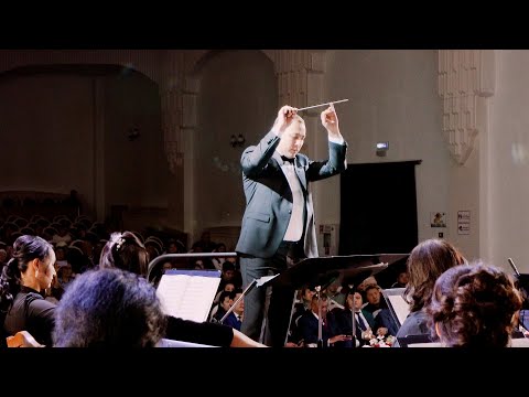 Видео: Әли Алпысбаев «Әке арманы» орындайтын оркестр, дирижер  Арман Жүдебаев