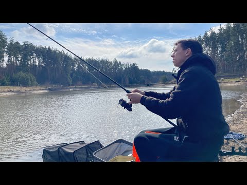 Видео: Весняна  флет фідерна риболовля  . Дивовижний кльов на Долині озер