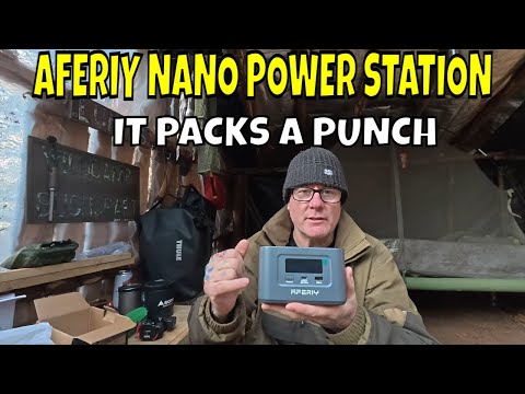 Видео: Портативная электростанция AFERIY NANO 100 100 Вт 99,2 Вт·ч