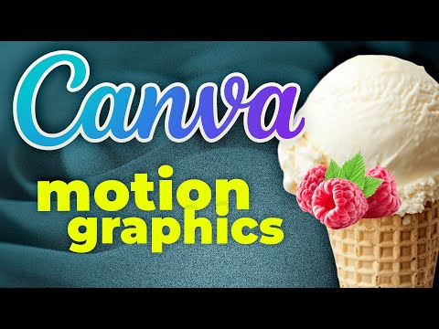 Видео: Motion Graphics в Canva за начинаещи