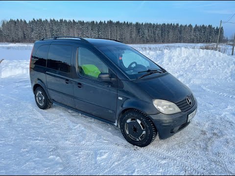 Видео: Мерседес W414 Vaneo 2002 года обзор от владельца