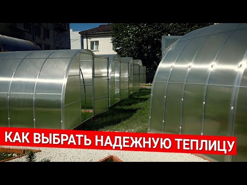 Видео: Как выбрать надежную теплицу