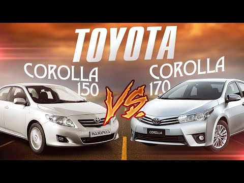 Видео: Toyota Corolla. Японская надёжность, тойота королла E150 vs E170.