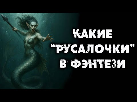 Видео: Самые страшные русалки фэнтези: Сирены, мерфолки, никсы: какие русалки опаснее? и  их жуткие истории