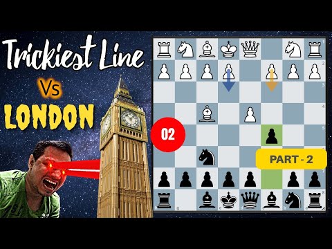 Видео: Самая хитрая линия против Лондонской системы - 2 (c3 и e3)
