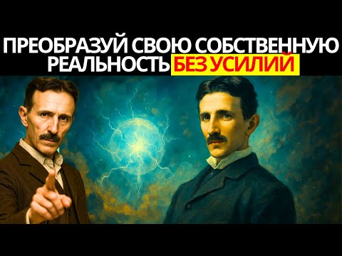 Видео: Невидимая сила, которая создаёт всё, что ты желаешь — Никола Тесла