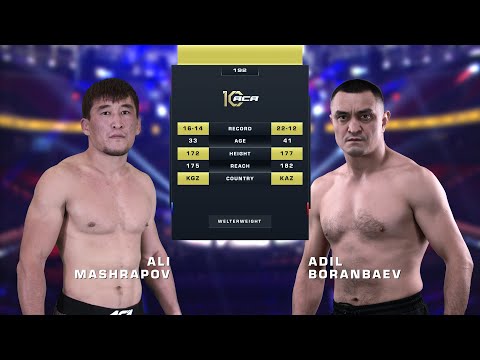 Видео: Али Машрапов vs. Адиль Боранбаев | Ali Mashrapov vs. Adil Boranbayev | ACA 192