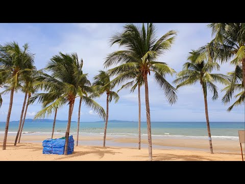 Видео: ДЖОМТЬЕН СЕГОДНЯ 4K JOMTIEN BEACH Паттайя 2021