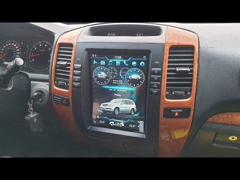 Видео: Тесла для GX470, Что нового?! Магнитола в стиле Tesla