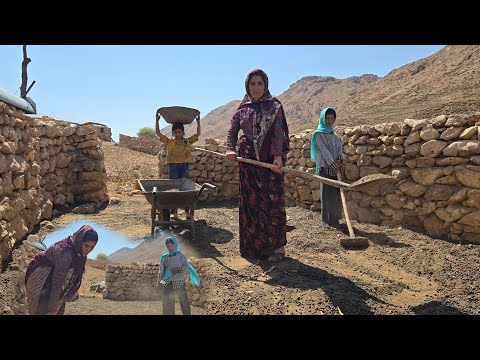 Видео: «🏞️ Иранская кочевая жизнь: день с девушками-кочевницами и 🐑 чистыми амбарами»