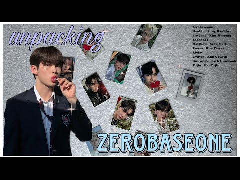 Видео: 💘zerobaseone cards unboxing💘| новая группа на канале omg😱
