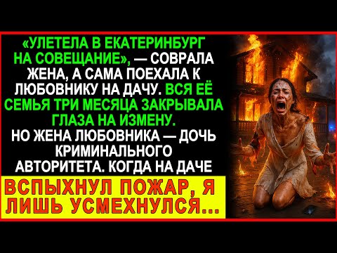 Видео: Жена соврала про Екатеринбург — а сгорела в объятиях любовника!