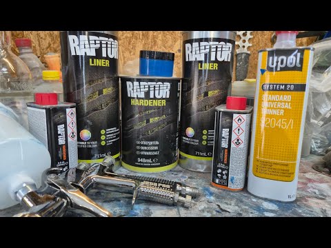 Видео: Как красить Раптором! Самая подробная инструкция!!!