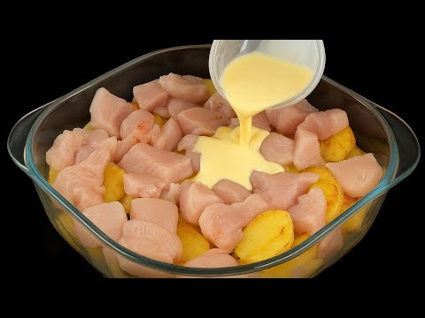Видео: 🔥 Самый вкусный рецепт курицы с картошкой, который я когда-либо пробовал! Мама мне его показала!