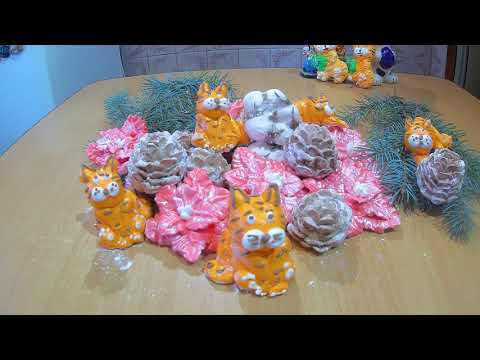 Видео: НОВОГОДНИЕ игрушки из ЗЕФИРА / Получится У ВСЕХ /Новогодний зефир / МК Olya konditer