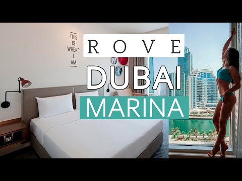 Видео: НОВЫЙ СОВРЕМЕННЫЙ НЕДОРОГОЙ ОТЕЛЬ ROVE DUBAI MARINA 3*