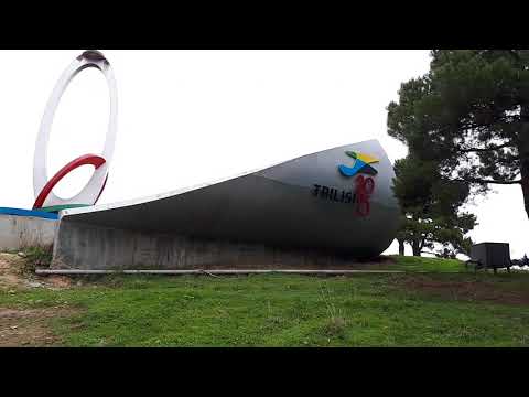 Видео: Тбилиси. Подвесная дорога. Черепашье озеро.