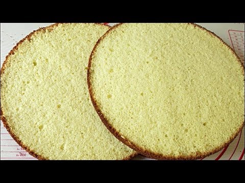 Видео: Бисквит на горячем молоке /Hot Milk Sponge Cake