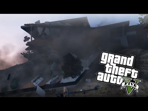 Видео: Я РАЗРУШИЛ ОГРОМНЫЙ ОСОБНЯК ➲ Grand Theft Auto V #3
