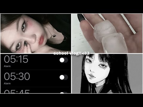 Видео: ‪🐾 ˎˊ˗‬ тихий школьный влог ;; мой режим сна, учеба, раннее утро ✩ ͙˚˖