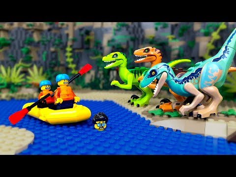 Видео: ЛЕГО ДИНОЗАВРЫ Атакуют | LEGO анимации про Динозавров