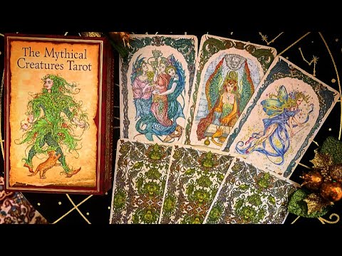 Видео: Обзор колоды « The Mythical Creatures Tarot» от Baba Studio✨🧚‍♂️✨Таро Мифических Созданий.