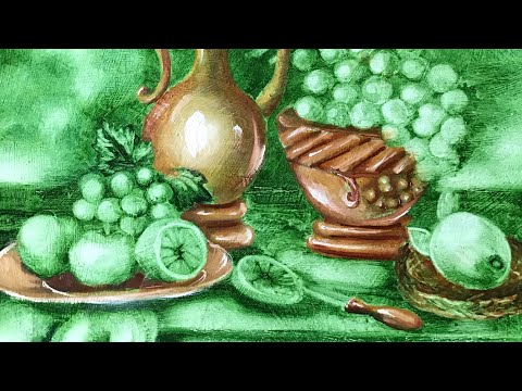 Видео: Как написать керамическую посуду Oil painting