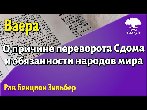 Видео: Глава Ваера. Рав Бенцион Зильбер
