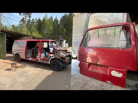 Видео: Подготовка к Покраске VW T4 Ч.2